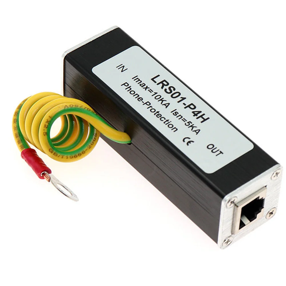 RJ11 Easy Install Practical Safety Small Surge Protector Thunder Arrester Durable Multipurpose Telephone Fax Avoid Interference
RJ11 Easy Install Practical Safety Small Surge Protector Thunder Arrester Durable Multipurpose Telephone Fax Avoid Interference