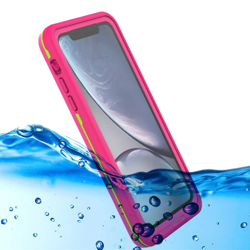For IPHONE 11 11Pro 11Pro max XS MAX X Waterproof IP68 Diving Swim Proof Dustproof Phone Case Full Sealed Outdoor Sport Coque
For IPHONE 11 11Pro 11Pro max XS MAX X Waterproof IP68 Diving Swim Proof Dustproof Phone Case Full Sealed Outdoor Sport Coque