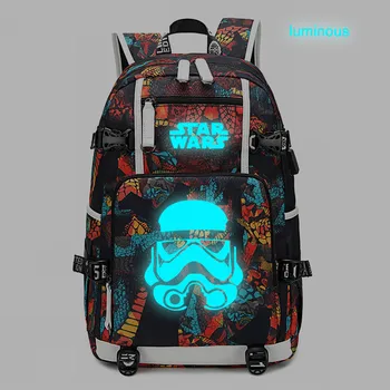 Anime Star Wars Backpack USB Port Hero Rucksack Bag Snake Pattern Student Teenagers School Book travel Laptop Bag
Anime Star Wars Backpack USB Port Hero Rucksack Bag Snake Pattern Student Teenagers School Book travel Laptop Bag