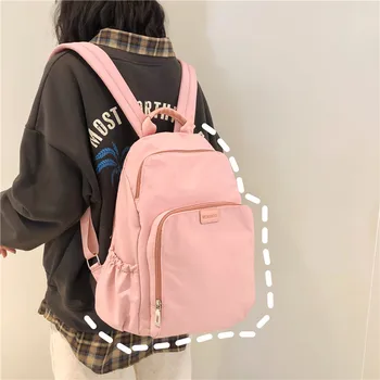 Mochilas 2020 New Solid Color Girl Backpack Waterproof Anti-theft Multi-function Large-capacity Fashion Backpack Travel Bag
Mochilas 2020 New Solid Color Girl Backpack Waterproof Anti-theft Multi-function Large-capacity Fashion Backpack Travel Bag