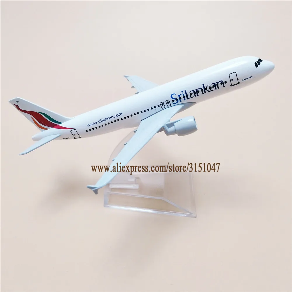 Модель самолета из металлического сплава 16 см srilang аэробус 320 A320 | Игрушки и хобби