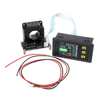 0-90V 0-100A Digital Multimeter Voltmeter Ammeter Watt Power Meter Battery Capacity Meter LCD Color Screen with Hall Sensor
0-90V 0-100A Digital Multimeter Voltmeter Ammeter Watt Power Meter Battery Capacity Meter LCD Color Screen with Hall Sensor