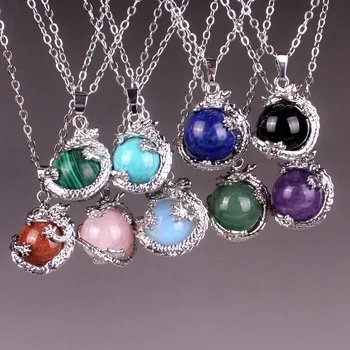 12 PCS Wholesale Dragon Wreathe Natural Stone Onyx Unakite Power Beads Necklace Pendants Charms fine Jewelry DIY Making
12 PCS Wholesale Dragon Wreathe Natural Stone Onyx Unakite Power Beads Necklace Pendants Charms fine Jewelry DIY Making
