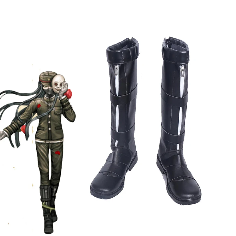 Japanese Game Danganronpa V3 Korekiyo Shinguji Cosplay Shoes Halloween Carnival Anime Boots Custom Made For Adult 
Japanese Game Danganronpa V3 Korekiyo Shinguji Cosplay Shoes Halloween Carnival Anime Boots Custom Made For Adult