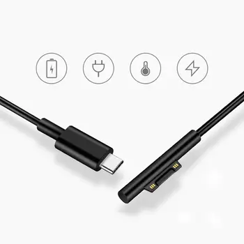 150cm Micro usb cable PD to USB C Type C Power Supply Charger Adapter Charging Cable Cord For M-icrosoft Surface Pro 3 4 5 6
150cm Micro usb cable PD to USB C Type C Power Supply Charger Adapter Charging Cable Cord For M-icrosoft Surface Pro 3 4 5 6