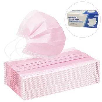 50 Pcs Disposable Face Mask Fashion Pink Non-Woven 3 Layer Face Masks For Germ Protection For Adults Mascarillas Flag Bandana
50 Pcs Disposable Face Mask Fashion Pink Non-Woven 3 Layer Face Masks For Germ Protection For Adults Mascarillas Flag Bandana
