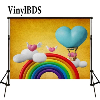 VinylBDS Valentine Day Photo Photography Backdrops Cartoon Kids Backgrounds Rainbow Blue and Pink Love Backdrop for Photo Studio
VinylBDS Valentine Day Photo Photography Backdrops Cartoon Kids Backgrounds Rainbow Blue and Pink Love Backdrop for Photo Studio