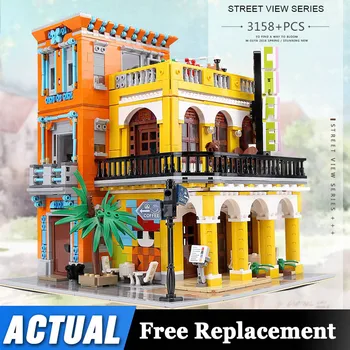 Creator Expert City Street Cafe Shop Model Building Blocks Bricks Kits Toy Christmas Gifts for Boys and Girls
Creator Expert City Street Cafe Shop Model Building Blocks Bricks Kits Toy Christmas Gifts for Boys and Girls