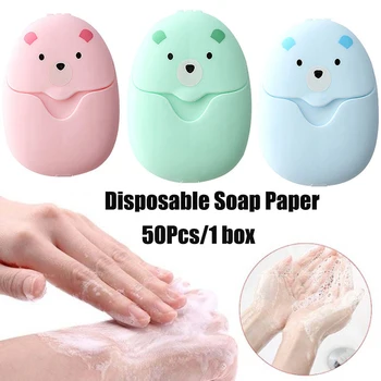 50Pcs Disposable Soap Box Portable Soap Paper Box Scented Slice Sheets Outdoor Product Mini Soap Paper Outdoors Clean Tools
50Pcs Disposable Soap Box Portable Soap Paper Box Scented Slice Sheets Outdoor Product Mini Soap Paper Outdoors Clean Tools