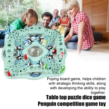 Flying Chess ABS Party Educational Toys Penguin Popin 3D Board Game Parent Child Toy 
Flying Chess ABS Party Educational Toys Penguin Popin 3D Board Game Parent Child Toy