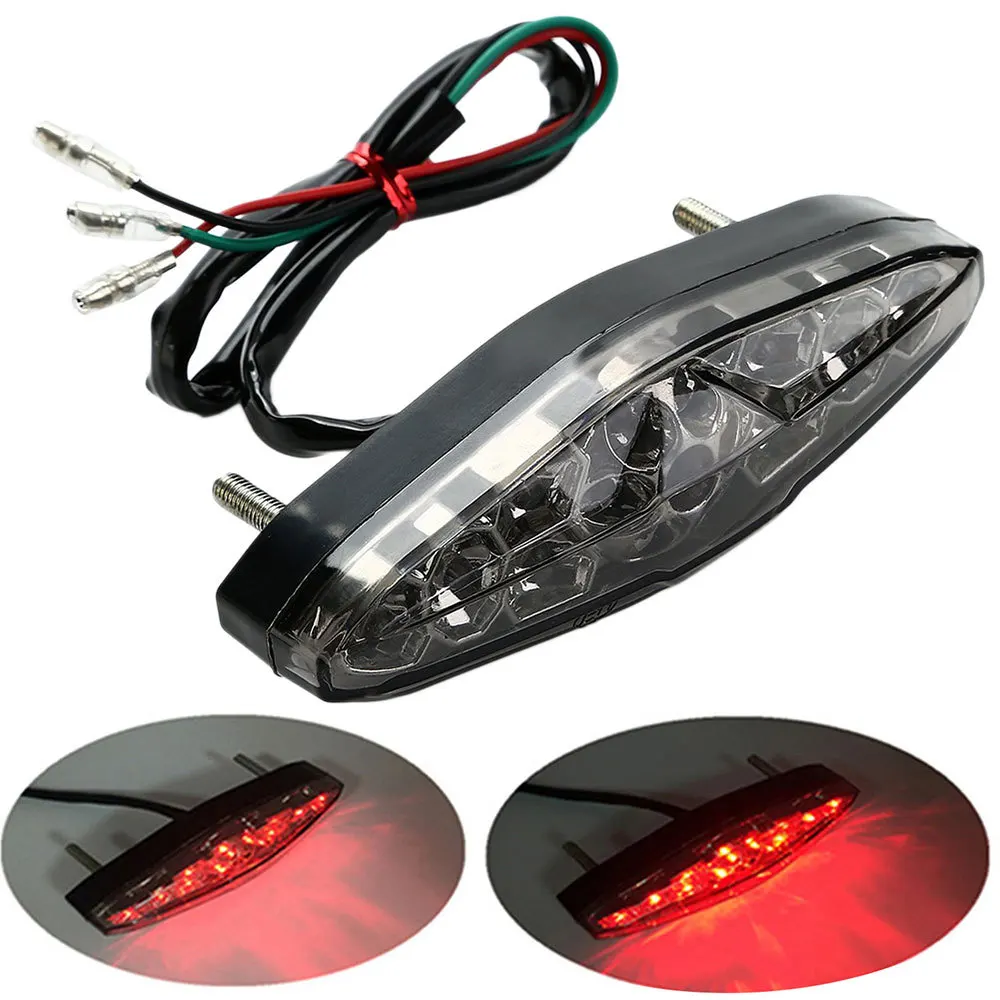 Motorcycle Rear Tail Stop Red Light Lamp Dirt Taillight Rear Lamp Braking Light Auto Accessories Motorcycle Decorative Lamp 
Motorcycle Rear Tail Stop Red Light Lamp Dirt Taillight Rear Lamp Braking Light Auto Accessories Motorcycle Decorative Lamp