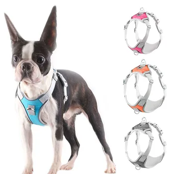 Strong Pet Dog Harness Vest Soft Adjustable Reflective Small Medium Dogs Harness Collar Breathable Outdoor Protective Harness
Strong Pet Dog Harness Vest Soft Adjustable Reflective Small Medium Dogs Harness Collar Breathable Outdoor Protective Harness