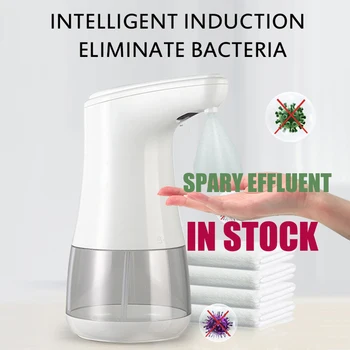 282ml Automatic Liquid Spray Soap Dispenser Touchless Sanitizer Infrared Induction Hydroalcoholic Hand Cleaner 
282ml Automatic Liquid Spray Soap Dispenser Touchless Sanitizer Infrared Induction Hydroalcoholic Hand Cleaner