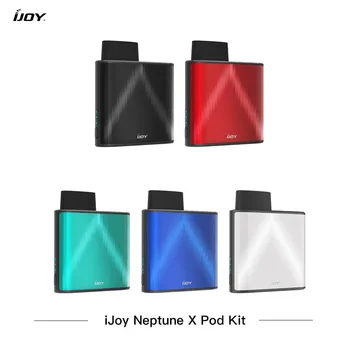 Original IJOY Neptune X Pod Vape Kit with 1.8ml pod Cartridge 650mAh Battery 14W Electronic Cigarette Vaporizer E-Cigs Vaping
Original IJOY Neptune X Pod Vape Kit with 1.8ml pod Cartridge 650mAh Battery 14W Electronic Cigarette Vaporizer E-Cigs Vaping