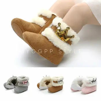 Newborn Baby Booties Boy Girl Crib Pram Shoes Winter Soft Snow Boots Prewalker
Newborn Baby Booties Boy Girl Crib Pram Shoes Winter Soft Snow Boots Prewalker