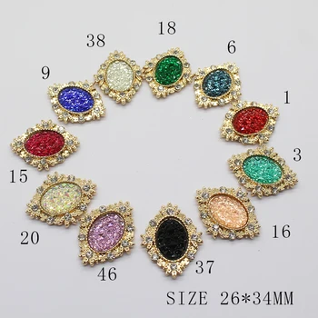 10 pcs/lot 26* 34mmGoldenflatAlloyoval pineapple noodles MixedJewelryAccessories DIYBouquets, clothing, crafts, sewing, handmade
10 pcs/lot 26* 34mmGoldenflatAlloyoval pineapple noodles MixedJewelryAccessories DIYBouquets, clothing, crafts, sewing, handmade