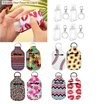 4Pc Small Empty Travel Bottle Refillable Containers 30ML Flip Cap Reusable Bottle Hand Sanitizer Keychain Carrier Holder
4Pc Small Empty Travel Bottle Refillable Containers 30ML Flip Cap Reusable Bottle Hand Sanitizer Keychain Carrier Holder