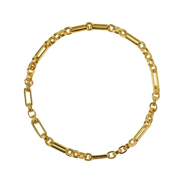 Axiom Rock Necklace 18ct Gold Plated on Copper Rock Lock Chain No Zircon Stone for Men Women Party Jewelry
Axiom Rock Necklace 18ct Gold Plated on Copper Rock Lock Chain No Zircon Stone for Men Women Party Jewelry