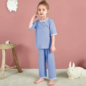 Kids pajamas Summer Cotton pijama sets Girls Autum Home Suit Boys pajama set Half sleeve Loose casual kids clothing set 8 to 12
Kids pajamas Summer Cotton pijama sets Girls Autum Home Suit Boys pajama set Half sleeve Loose casual kids clothing set 8 to 12