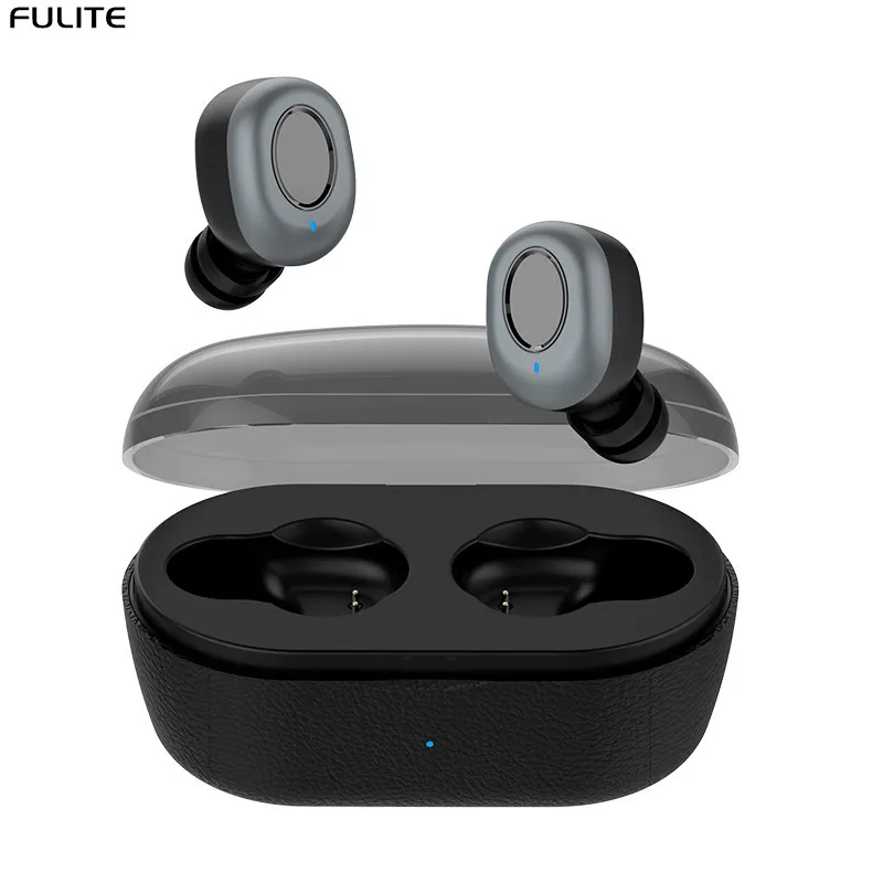 TWS Bluetooth Earphone V5.0 Double Wheat Call In-Ear Sports Headset IPX5 Waterproof Mini Stereo Headset 600 mAh Charging Box
TWS Bluetooth Earphone V5.0 Double Wheat Call In-Ear Sports Headset IPX5 Waterproof Mini Stereo Headset 600 mAh Charging Box