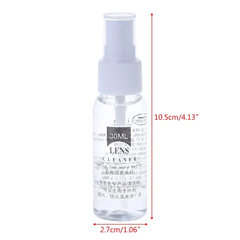 30ml Glasses Lens Cleaner Spray Anti Fog Agent Anti Misting Mirror Sunglasses Screen Cleaning Phone Computer Googles Accessories
30ml Glasses Lens Cleaner Spray Anti Fog Agent Anti Misting Mirror Sunglasses Screen Cleaning Phone Computer Googles Accessories