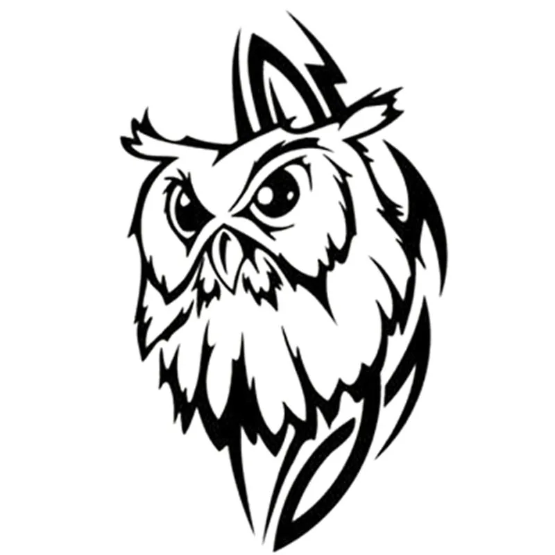 Car Stickers Tribal Owl Personality Fun Car Stickers PVC Decorative Appliqued Accessories Black and Silver 10.8X18CM
Car Stickers Tribal Owl Personality Fun Car Stickers PVC Decorative Appliqued Accessories Black and Silver 10.8X18CM