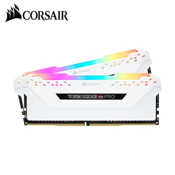 CORSAIR Vengeance 16GB(2X8) RGB PRO RAM Memoria Module Dual-channel DDR4 PC4 3000Mhz 3200Mhz DIMM C16 LED Memory - White 
CORSAIR Vengeance 16GB(2X8) RGB PRO RAM Memoria Module Dual-channel DDR4 PC4 3000Mhz 3200Mhz DIMM C16 LED Memory - White
