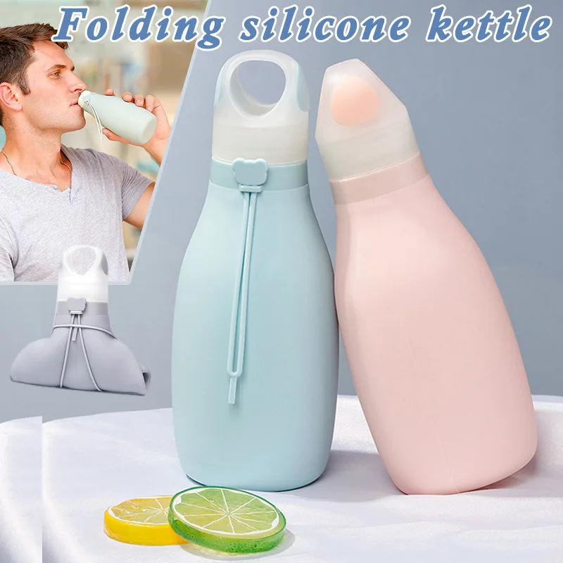 Silicone Folding Cups Kettle Portable Fall Resistant Soft for Travel Sports Running Camping &T8
Silicone Folding Cups Kettle Portable Fall Resistant Soft for Travel Sports Running Camping &T8