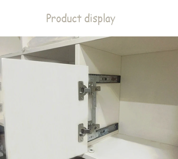 Generic 1 Set Thicken Side Loading Push & Pull Rail Hidden Door Looping Collapsible Door