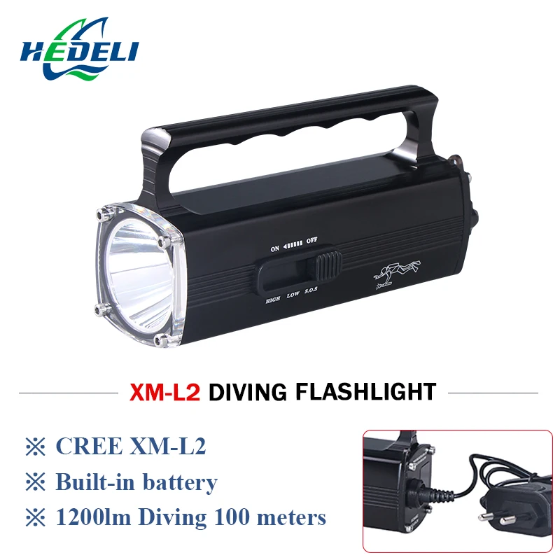 100 meter diving led flashlight underwater light torch portable spotligh trechargeable led flashlights with battery cree xm l2
100 meter diving led flashlight underwater light torch portable spotligh trechargeable led flashlights with battery cree xm l2