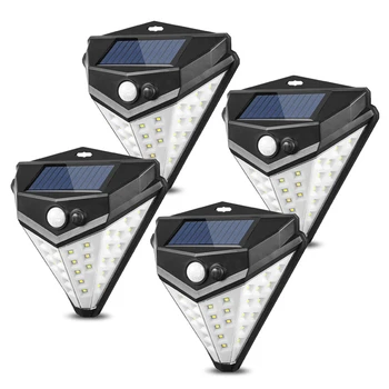 Junejour Solar Powered Wall Lights Outdoor Garden Motion Sensor Light Security Solar LED Control Light 38LED
Junejour Solar Powered Wall Lights Outdoor Garden Motion Sensor Light Security Solar LED Control Light 38LED