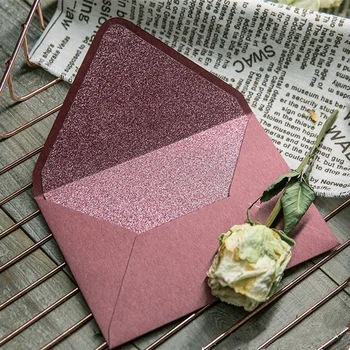 20PCS/LOT Red Wine Glitter Inner Envelope Wedding Invitation Card Luxury Simple Invitation Card Birthday Party Invitation
20PCS/LOT Red Wine Glitter Inner Envelope Wedding Invitation Card Luxury Simple Invitation Card Birthday Party Invitation
