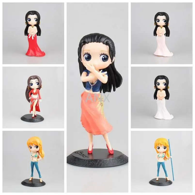 14-15CM Q Version One Piece Nami Robin Hancock Figure PVC Action Anime Collection Peripherals Doll Model Toys Gifts For children
14-15CM Q Version One Piece Nami Robin Hancock Figure PVC Action Anime Collection Peripherals Doll Model Toys Gifts For children