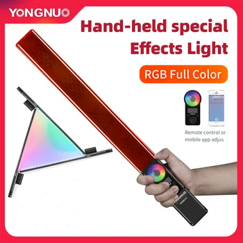 Yongnuo YN360III Handheld 3200K-5500K RGB Colorful Ice Stick LED YN360 III Video Light Touch Adjusting Controlled by Phone App 
Yongnuo YN360III Handheld 3200K-5500K RGB Colorful Ice Stick LED YN360 III Video Light Touch Adjusting Controlled by Phone App