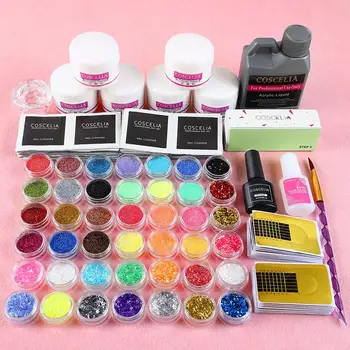COSCELIA Acrylic Nail Kit Manicure Set Tools For Manicure 30/120ML Acrylic Liquid Set For Nail Art Tool Kit Decoration
COSCELIA Acrylic Nail Kit Manicure Set Tools For Manicure 30/120ML Acrylic Liquid Set For Nail Art Tool Kit Decoration