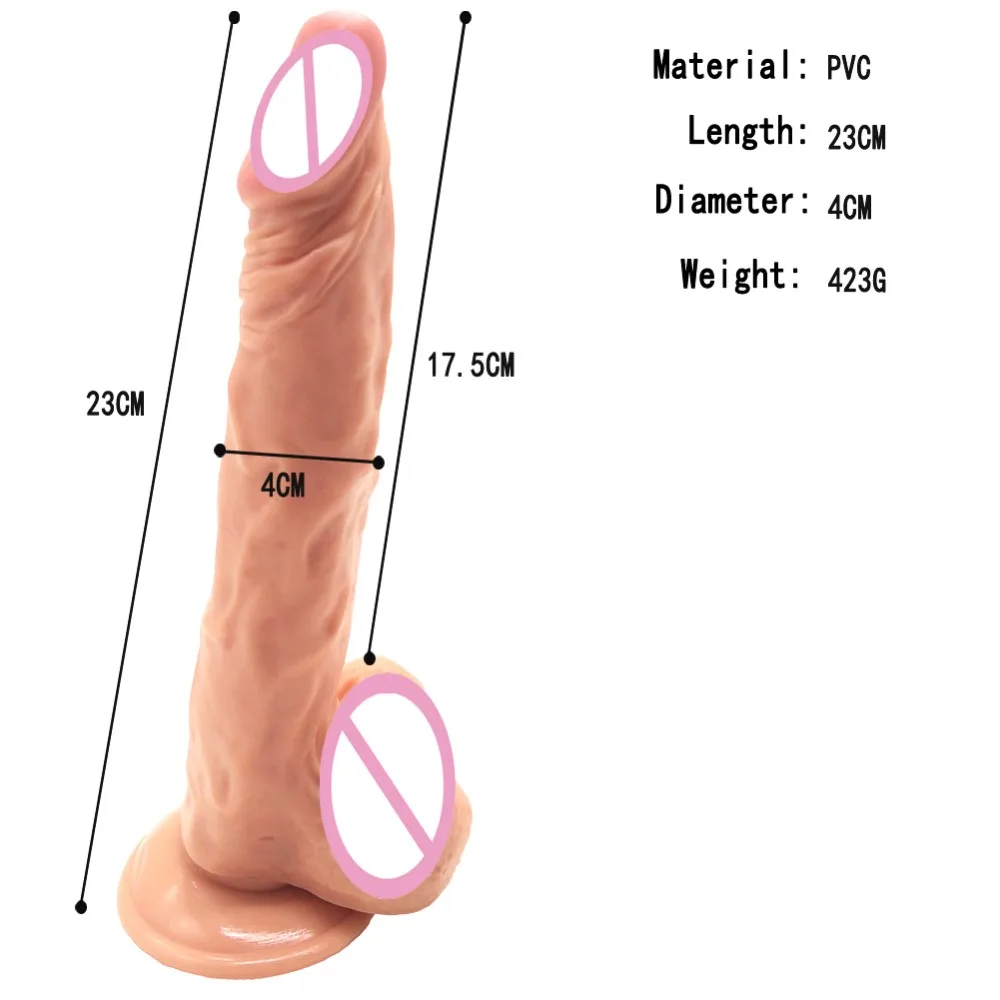 Фаллоимитаторы 23 См