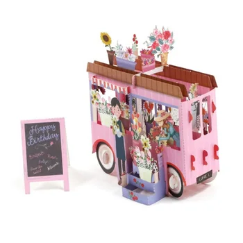 DIY Handmade Three-dimensional Cartoon Greeting Card Kids Birthday Party Wedding Invitation 3D Pop-up Card Flower House Postcard
DIY Handmade Three-dimensional Cartoon Greeting Card Kids Birthday Party Wedding Invitation 3D Pop-up Card Flower House Postcard