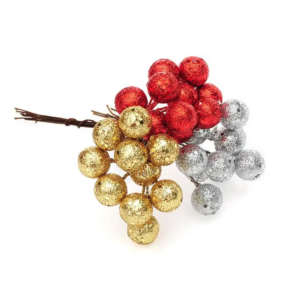 10pcs Gold And Silver Red Decorative Cuttings Christmas Fruit DIY Gift Box Decorated Wreaths Mini Artificial Flower Fruit Stamen
10pcs Gold And Silver Red Decorative Cuttings Christmas Fruit DIY Gift Box Decorated Wreaths Mini Artificial Flower Fruit Stamen