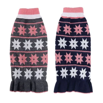 Pet Dog Sweater Star Design Comfortable Dog Cat Winter Warm Turtleneck Coat Costume Clothes Pet Dog Clothing 
Pet Dog Sweater Star Design Comfortable Dog Cat Winter Warm Turtleneck Coat Costume Clothes Pet Dog Clothing