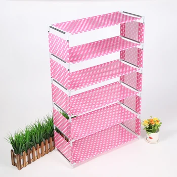 DIY Foldable Stand Shoes Shelf Shoe Rack Fabric Dustproof Cabinet Organizer Holder Easy To Install
DIY Foldable Stand Shoes Shelf Shoe Rack Fabric Dustproof Cabinet Organizer Holder Easy To Install