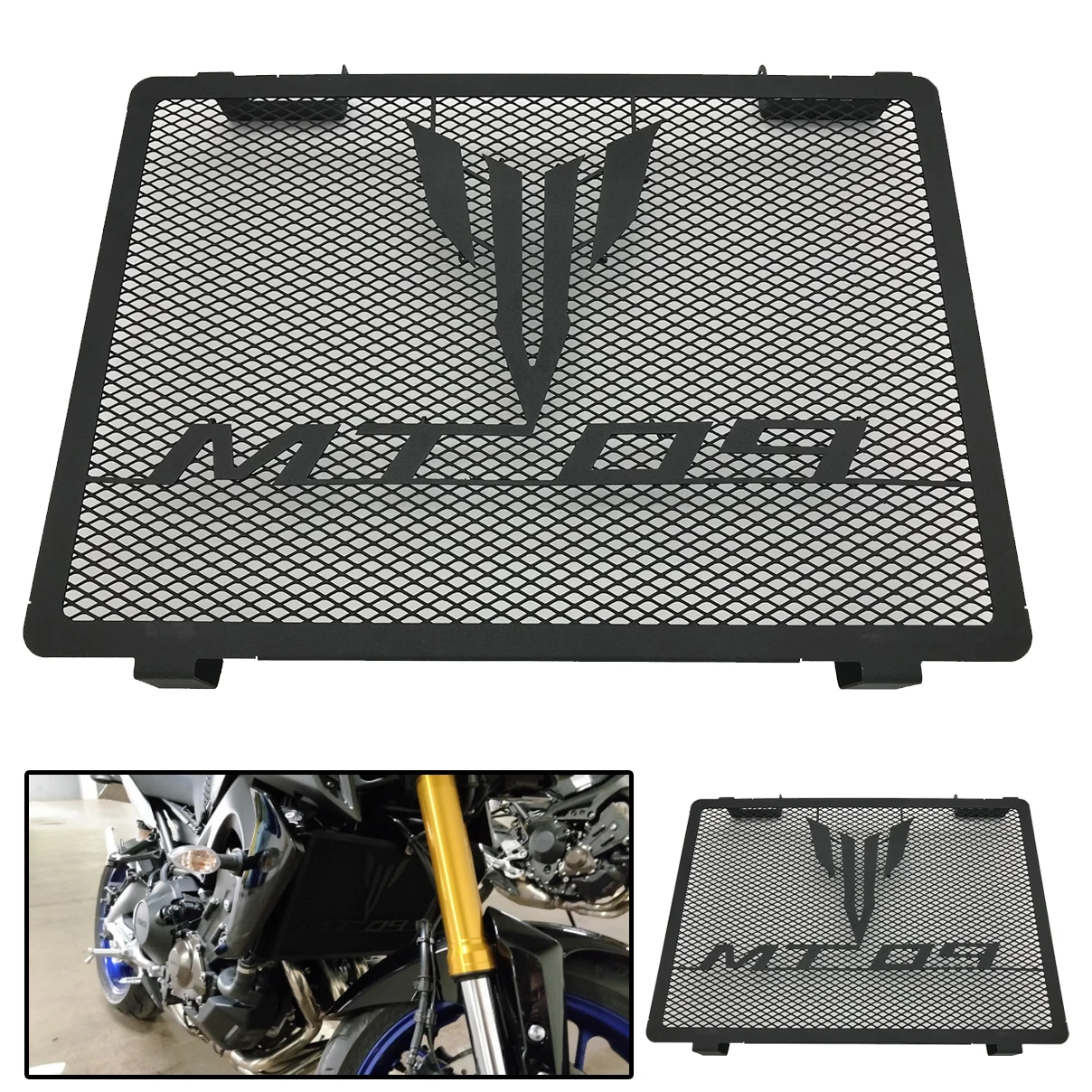 Черная решетка радиатора из нержавеющей стали MT09 Защитная крышка для Yamaha MT-09 MT09 mt 09 2021
Черная решетка радиатора из нержавеющей стали MT09 Защитная крышка для Yamaha MT-09 MT09 mt 09 2021