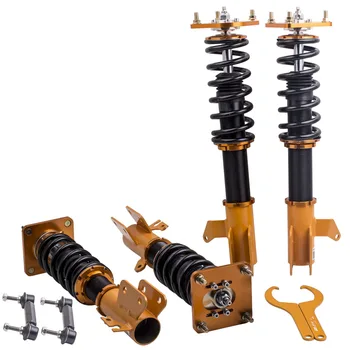 24 Ways Adj Damper Coilovers Suspension Kit for Mazda Protege DX 99-02 1.6L 2.0L
24 Ways Adj Damper Coilovers Suspension Kit for Mazda Protege DX 99-02 1.6L 2.0L