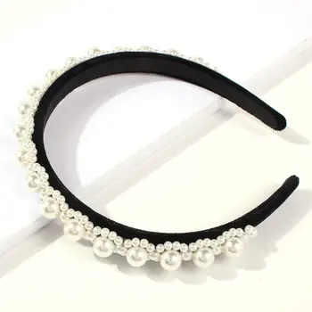 Baroque Style Vintage Headband Velvet Cloth Wrapped Women Bridal Hair Hoop Big Small Faux Pearl Flower Jewelry Wedding Headwear
Baroque Style Vintage Headband Velvet Cloth Wrapped Women Bridal Hair Hoop Big Small Faux Pearl Flower Jewelry Wedding Headwear