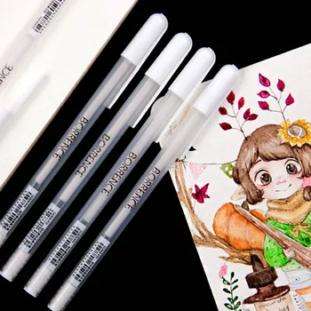 Creative Professional White Highlight Signature Pen Hand-painted Design White Line Pen Color Cardboard Stroke Pen White Paint
Creative Professional White Highlight Signature Pen Hand-painted Design White Line Pen Color Cardboard Stroke Pen White Paint