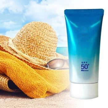 50 ML UV Protection Refreshing Cosmetics Concealer Oil Control Natural Hyaluronic Acid Sunscreen Cream Make Up Anti Aging Facial
50 ML UV Protection Refreshing Cosmetics Concealer Oil Control Natural Hyaluronic Acid Sunscreen Cream Make Up Anti Aging Facial