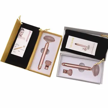 Two-In-One Face Roller Jade Women Beauty Stick Multifunction Golden Rod Natural Jade Facial Massager Oem
Two-In-One Face Roller Jade Women Beauty Stick Multifunction Golden Rod Natural Jade Facial Massager Oem
