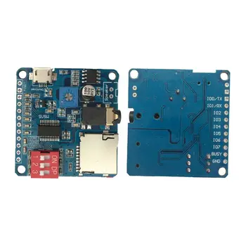 Mini DY-SV5W MP3 Player Module Trigger / Serial Port Control Audio Voice Playing Board
Mini DY-SV5W MP3 Player Module Trigger / Serial Port Control Audio Voice Playing Board