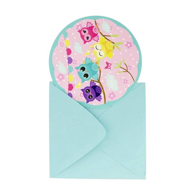 Wedding Invitations 5 Pieces Owls Parties Themes Baby Showers Children's Birthday Parties Invitations To Decorative Items
Wedding Invitations 5 Pieces Owls Parties Themes Baby Showers Children's Birthday Parties Invitations To Decorative Items