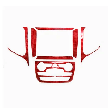 7pcs RED Carbon Fiber GPS Navigation Panel Cover Trim For Jeep Grand Cherokee 2014+ High Quality Car Styling Accessories
7pcs RED Carbon Fiber GPS Navigation Panel Cover Trim For Jeep Grand Cherokee 2014+ High Quality Car Styling Accessories