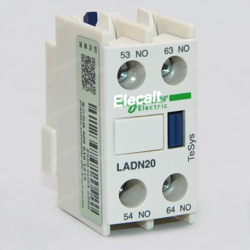 Электрический LADN20C дополнительный Контактный блок LA-DN20C 2NO для TeSys D серии